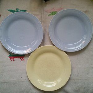 Vintage Knowles ceramic salad plates